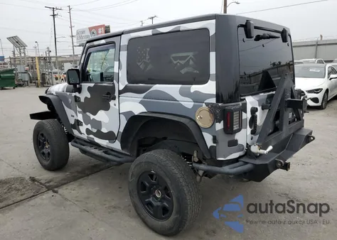 2013 Jeep Wrangler Sport из США, поврежденный, VIN 1C4AJWAGXDL514734